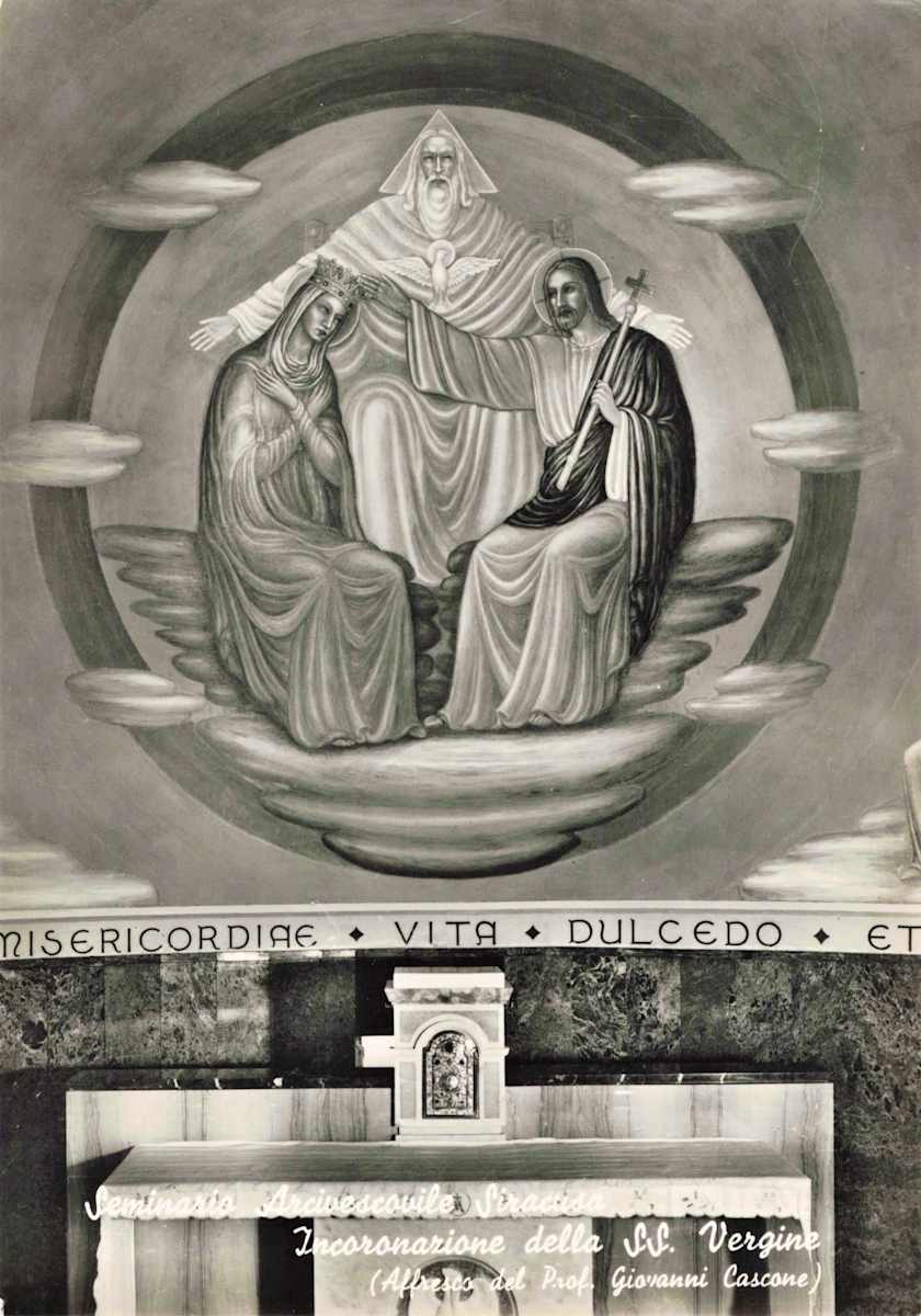 Incoronazione della SS Vergine by Salvatore Cascone 