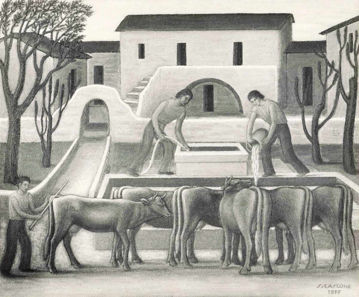 L'Abbeverata (1977) by Salvatore Cascone 