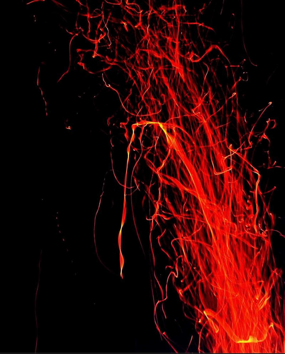 Red Abstract Photography by Aaron Adkins, Image 2.
