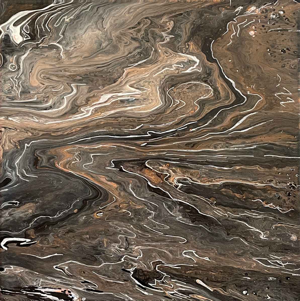 Mountains - 10x10in by Aaron Adkins, Image 1.