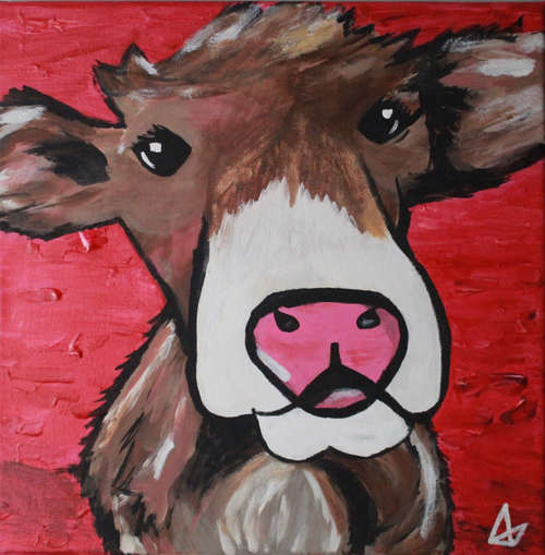 Ms. MooMoo by Aaron Adkins, Image 1.