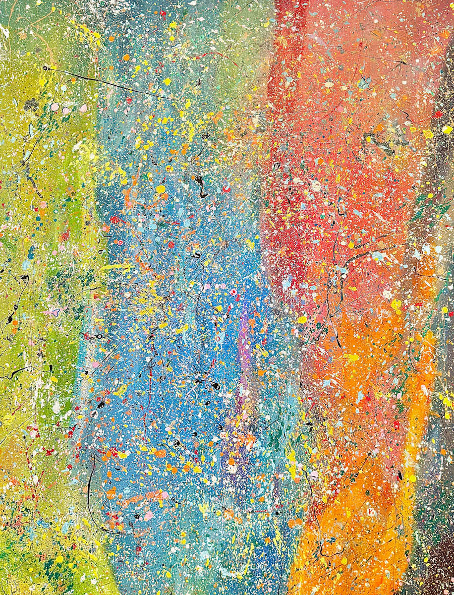Polluck Study - Rainbow by Aaron Adkins, Image 1.