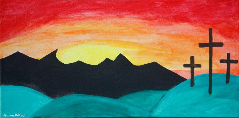 Sunset and the Cross by Aaron Adkins, Image 12.