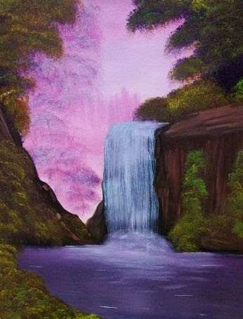 Violet Oasis by Aaron Adkins, Image 1.