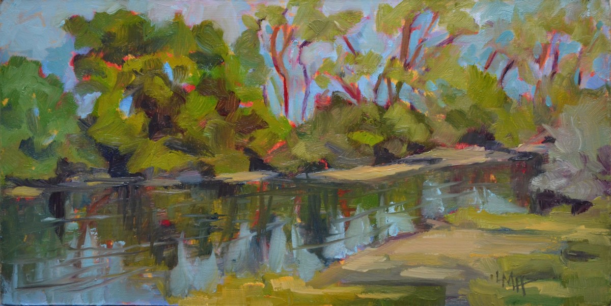 The River Feale ll by Laura McRae-Hitchcock 