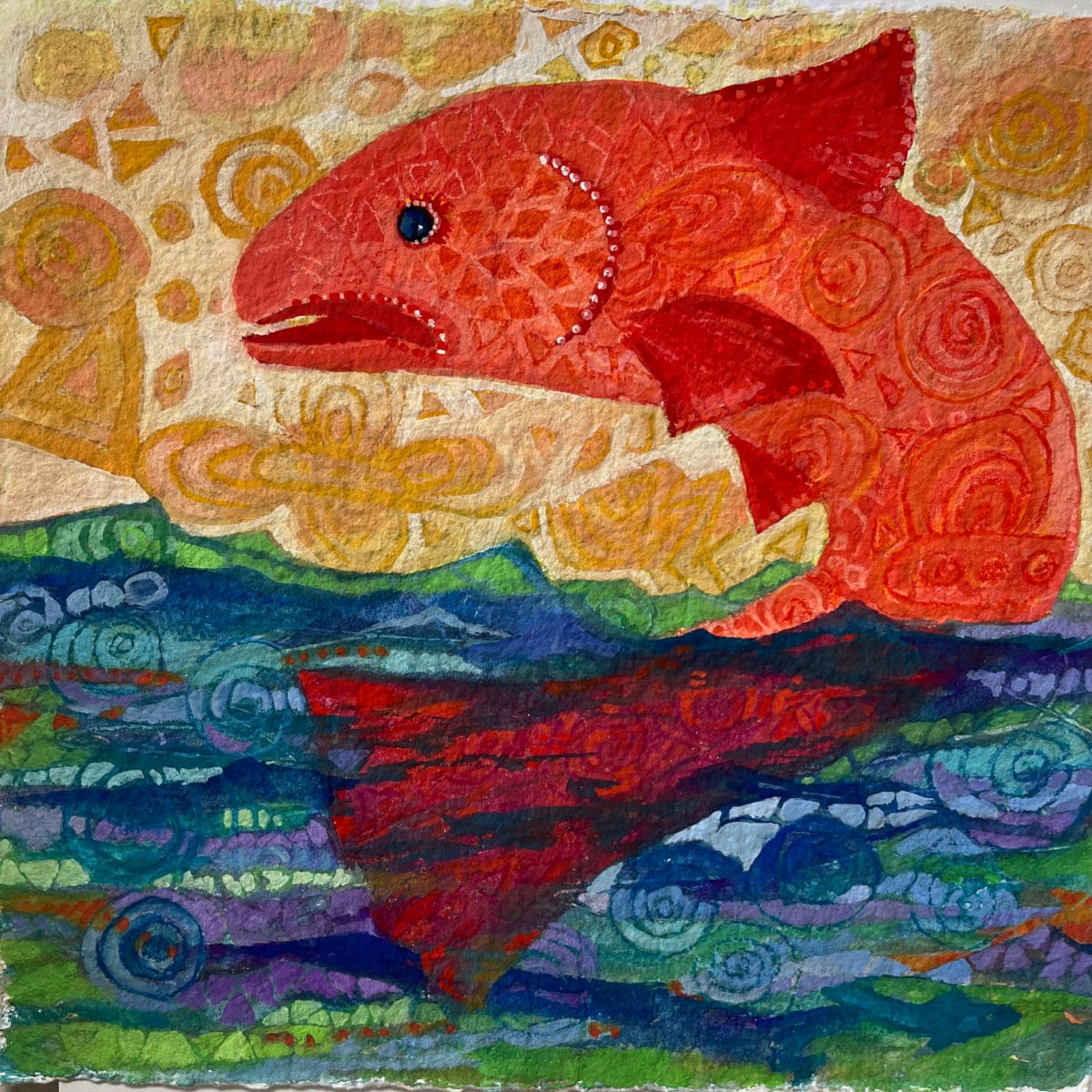 The Salmon of Knowledge Speaks by Laura McRae-Hitchcock 