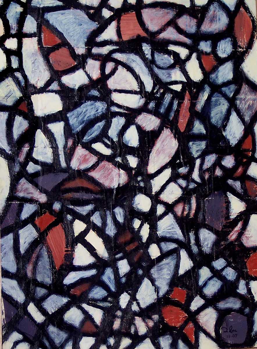 Grape on Bottom Right  by David Silva Rose 