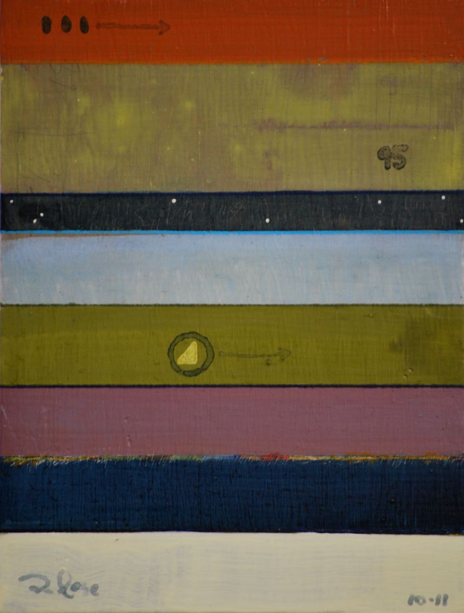 Stripe Study #95 by David Silva Rose 