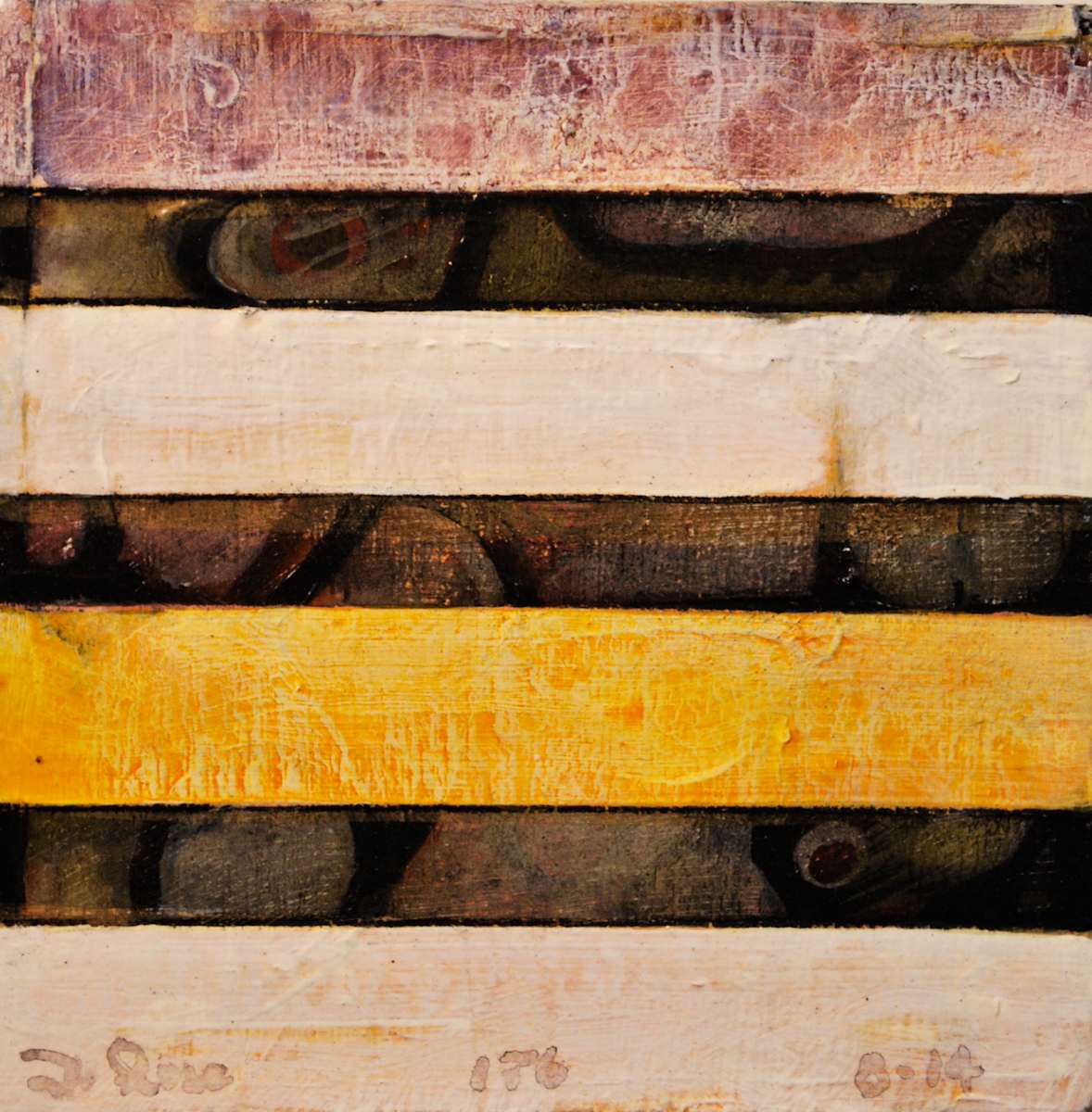 Stripes 176 by David Silva Rose 