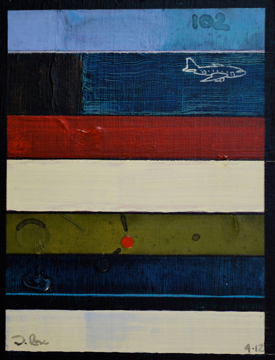 Stripes 102 by David Silva Rose 