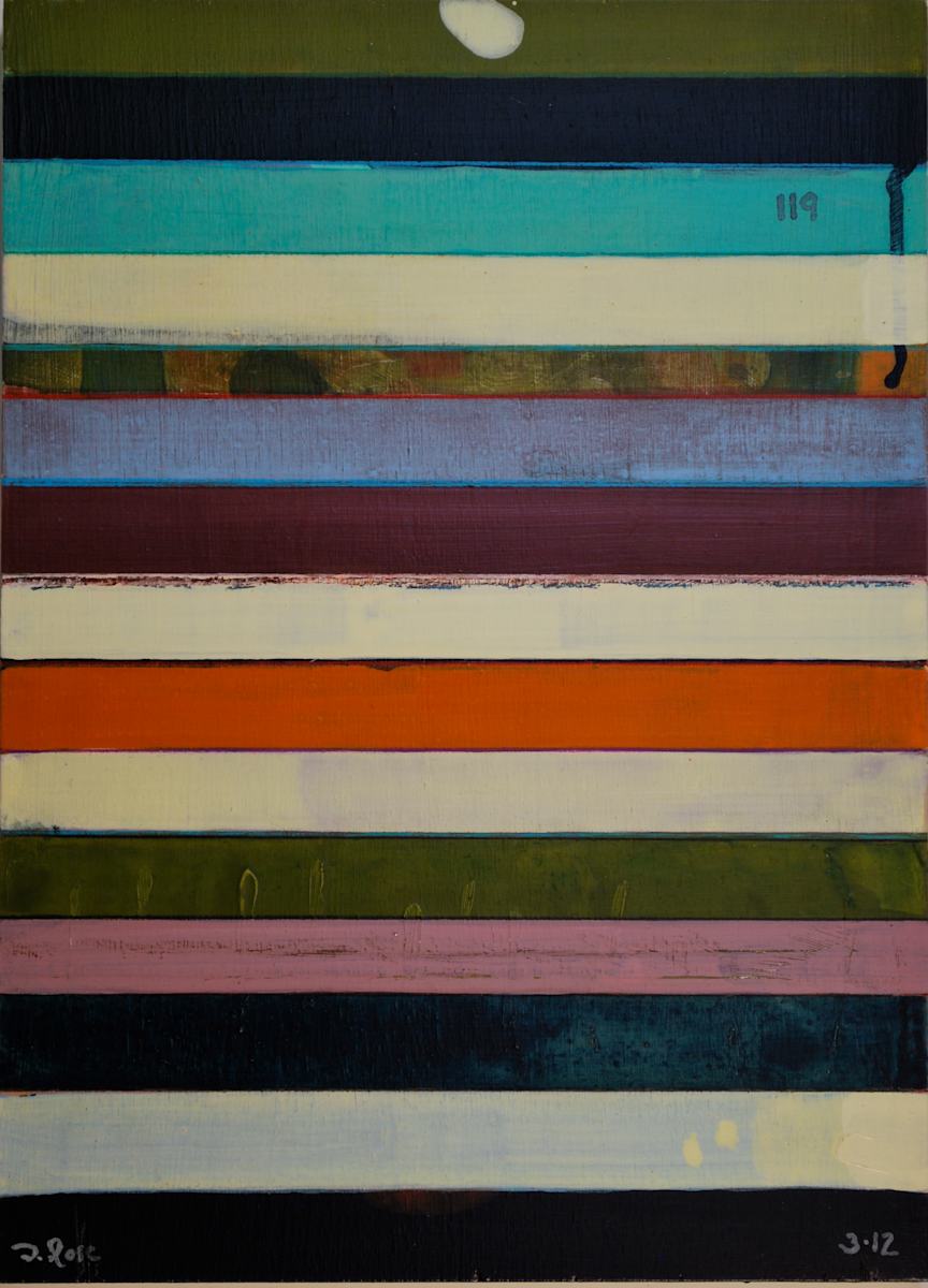 Stripes 119 by David Silva Rose 
