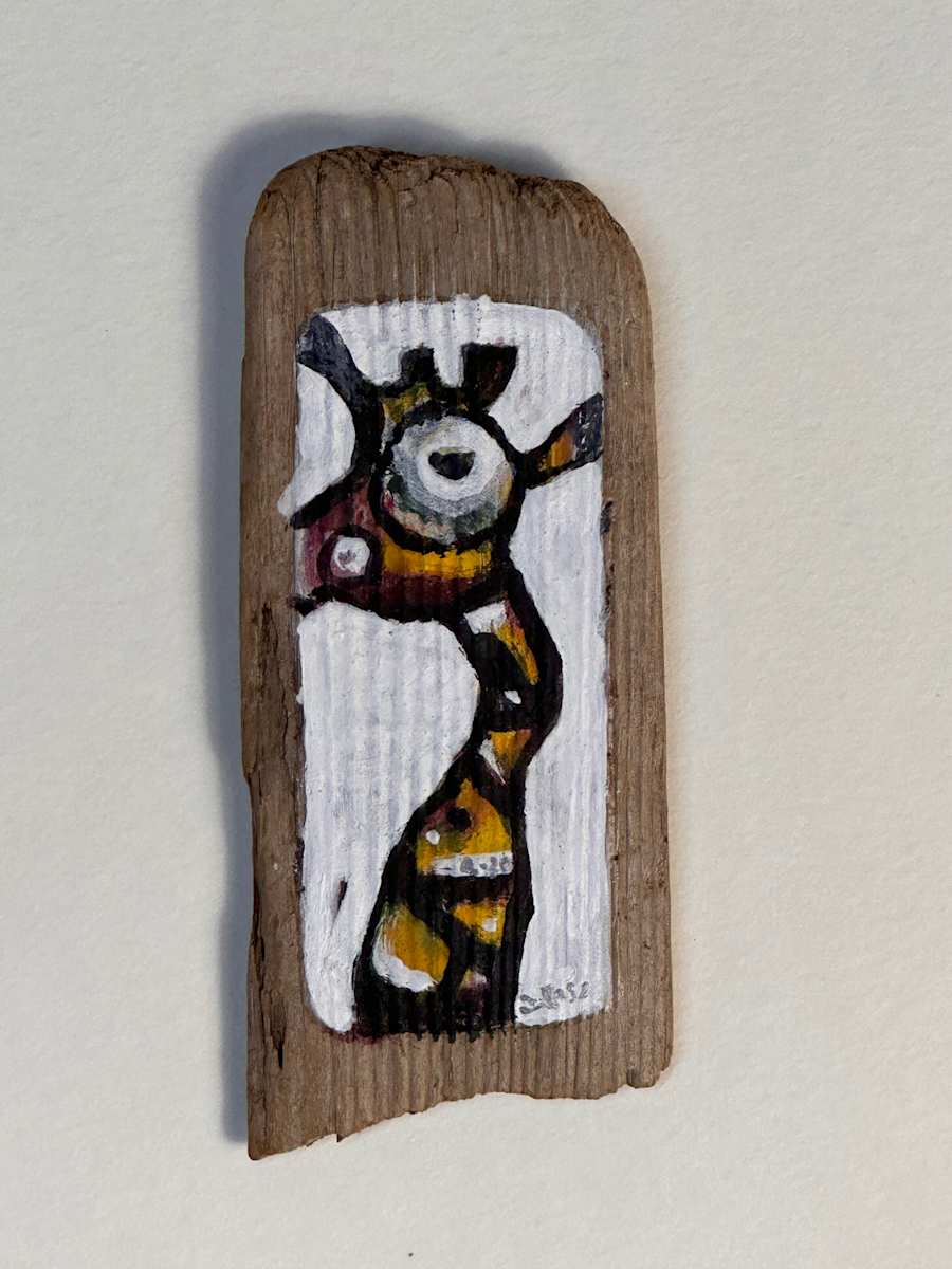 Giraffe by David Silva Rose 