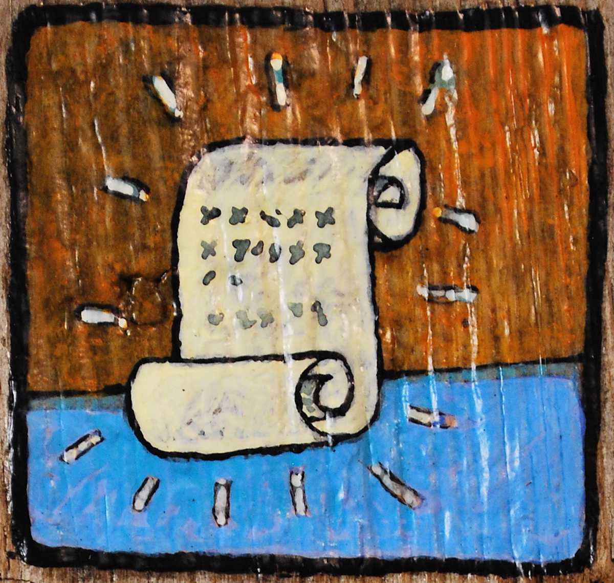 Scroll by David Silva Rose, Image 1.
