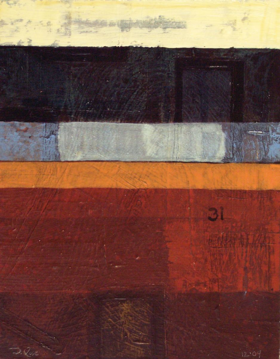 Stripe Study #31 by David Silva Rose 