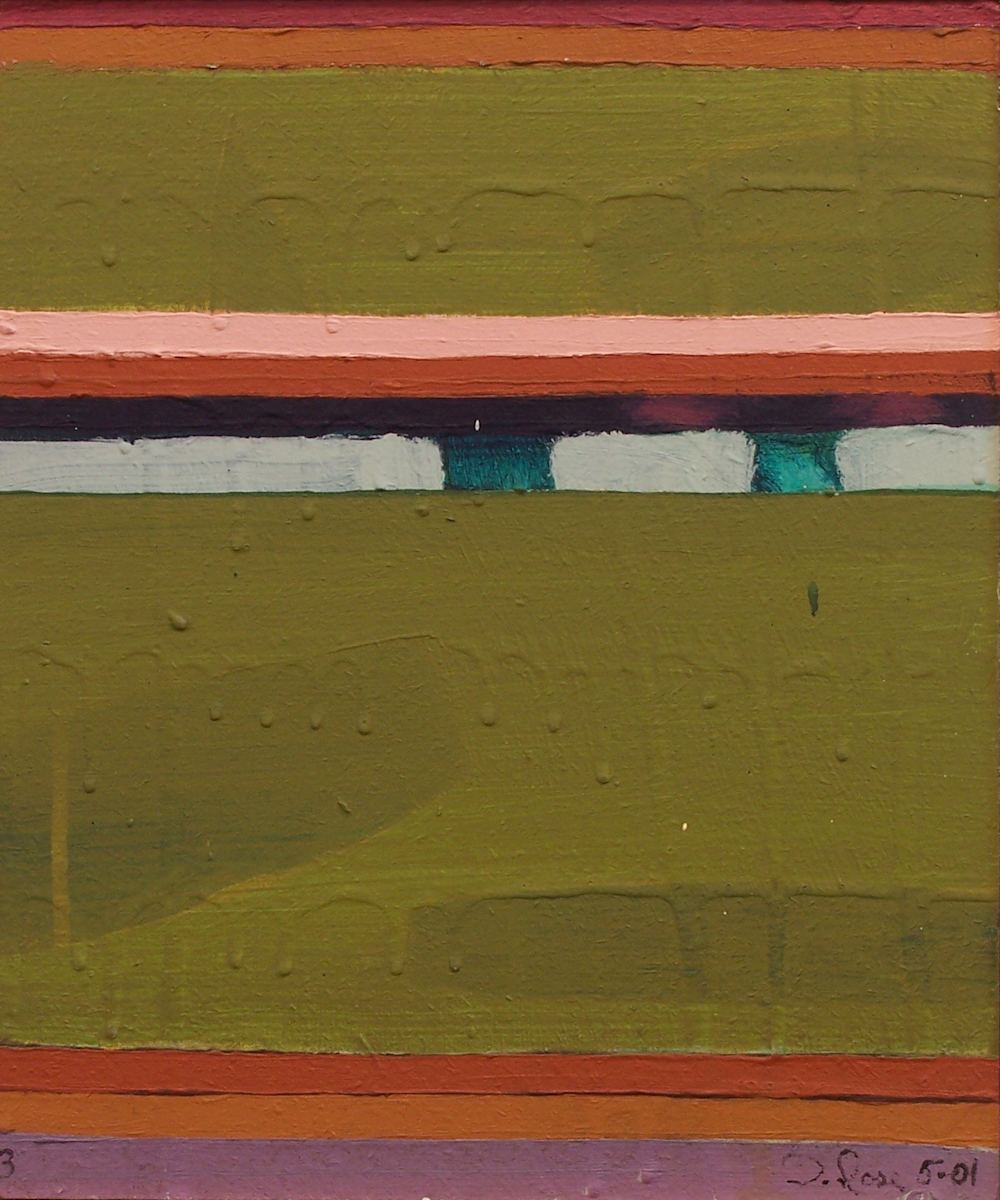 Stripe Study #3 by David Silva Rose, Image 1.