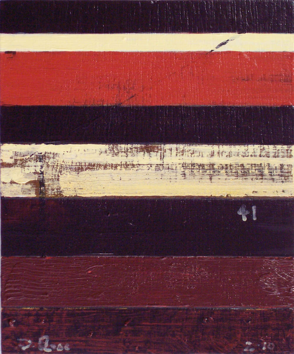 Stripe Study #41 by David Silva Rose 