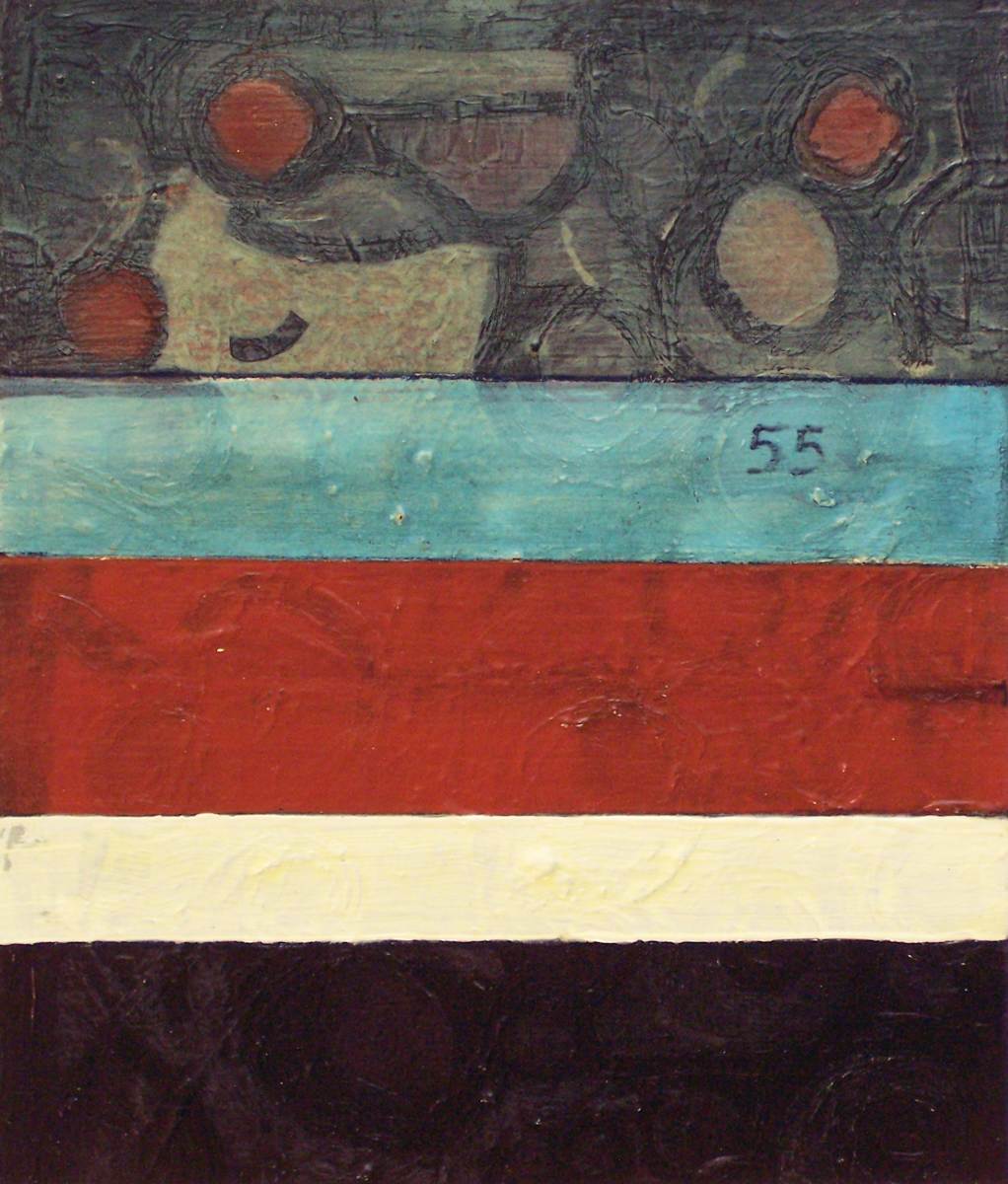 Stripe Study #55 by David Silva Rose 