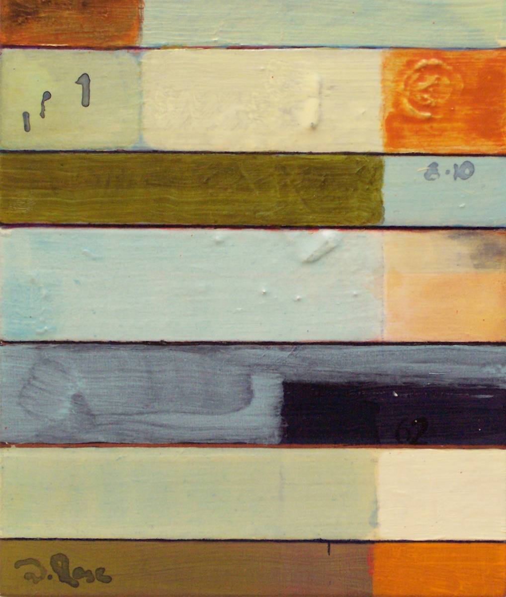 Stripe Study #62 by David Silva Rose 