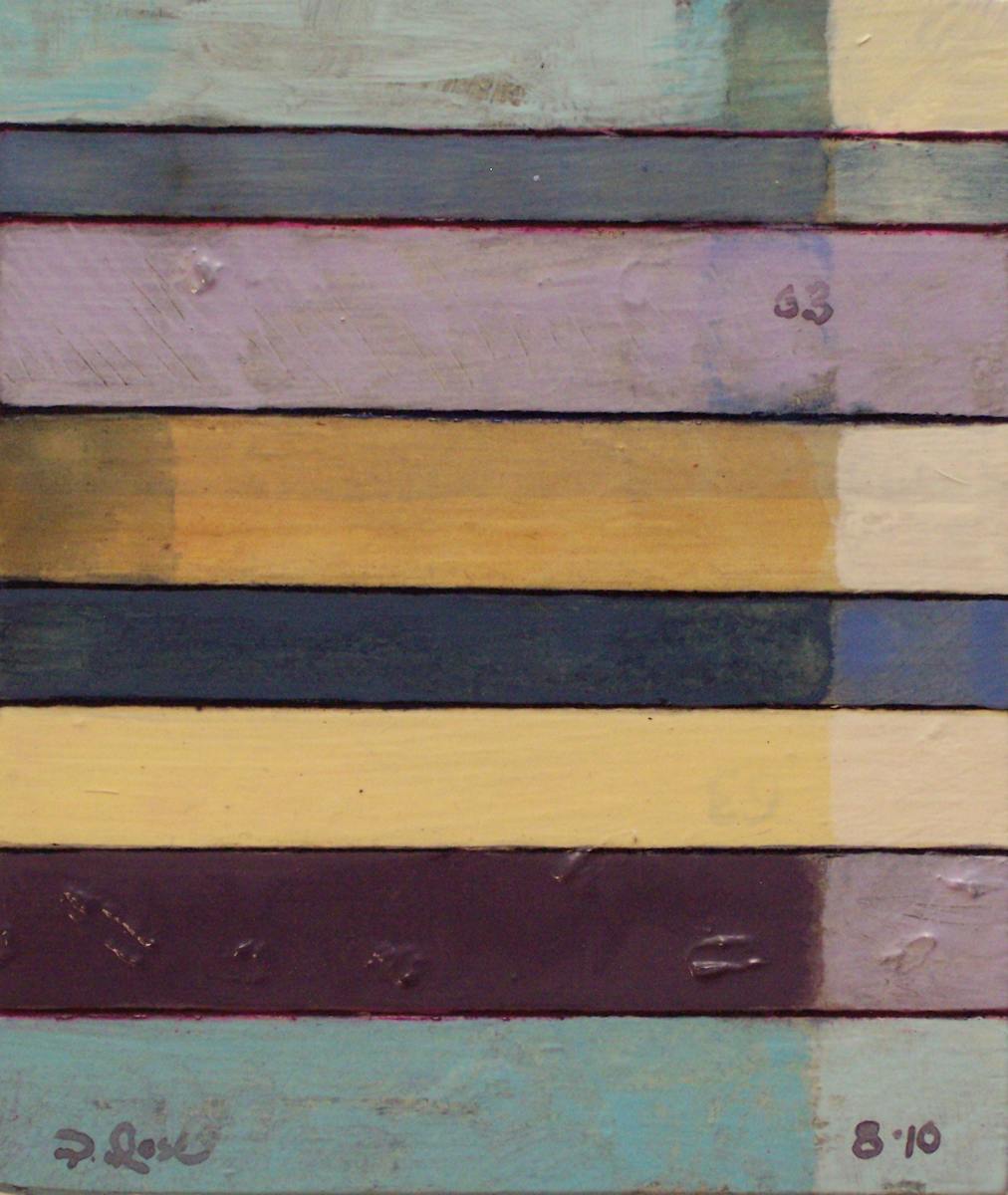 Stripe Study #63 by David Silva Rose 