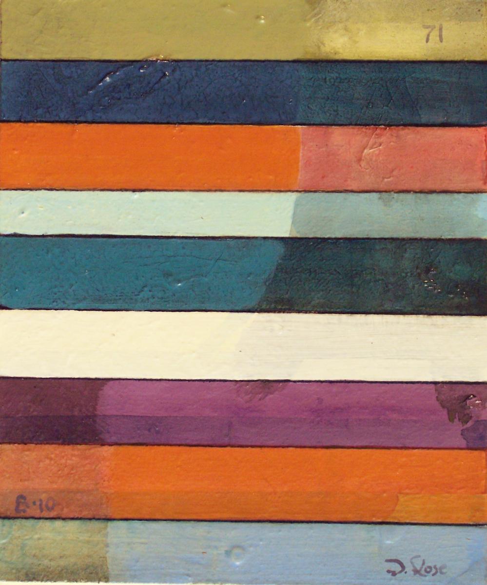 Stripe Study #71 by David Silva Rose, Image 1.