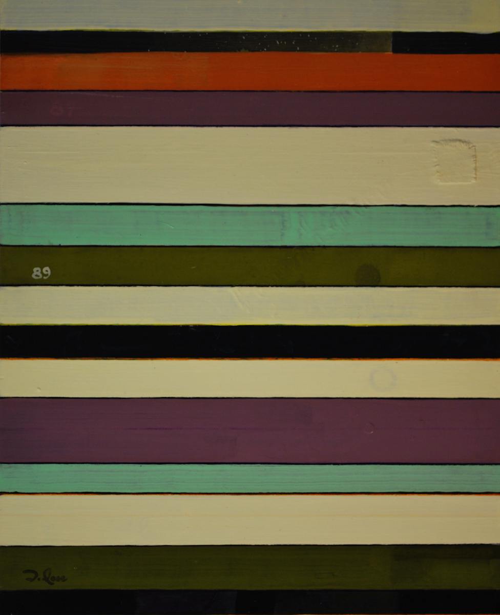 Stripe Study #89 by David Silva Rose 
