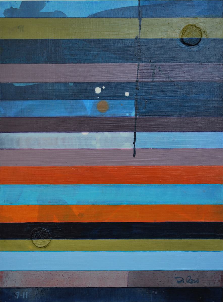 Stripe Study #91: Dawn by David Silva Rose 