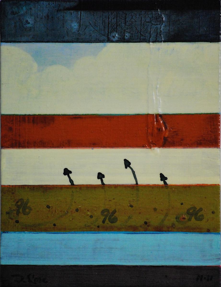 Stripe Study #96 by David Silva Rose, Image 1.