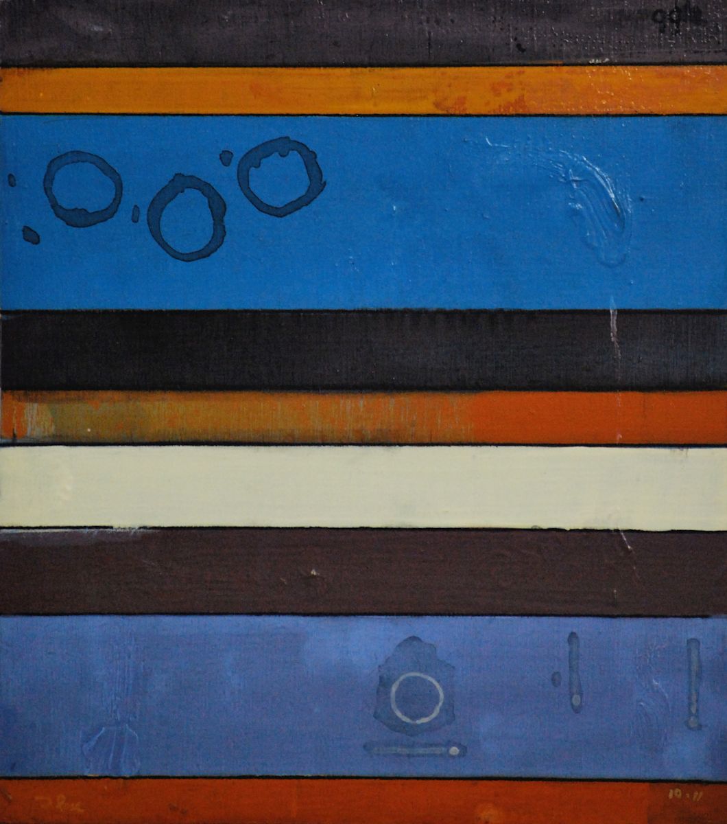 Stripe Study #99 by David Silva Rose, Image 1.