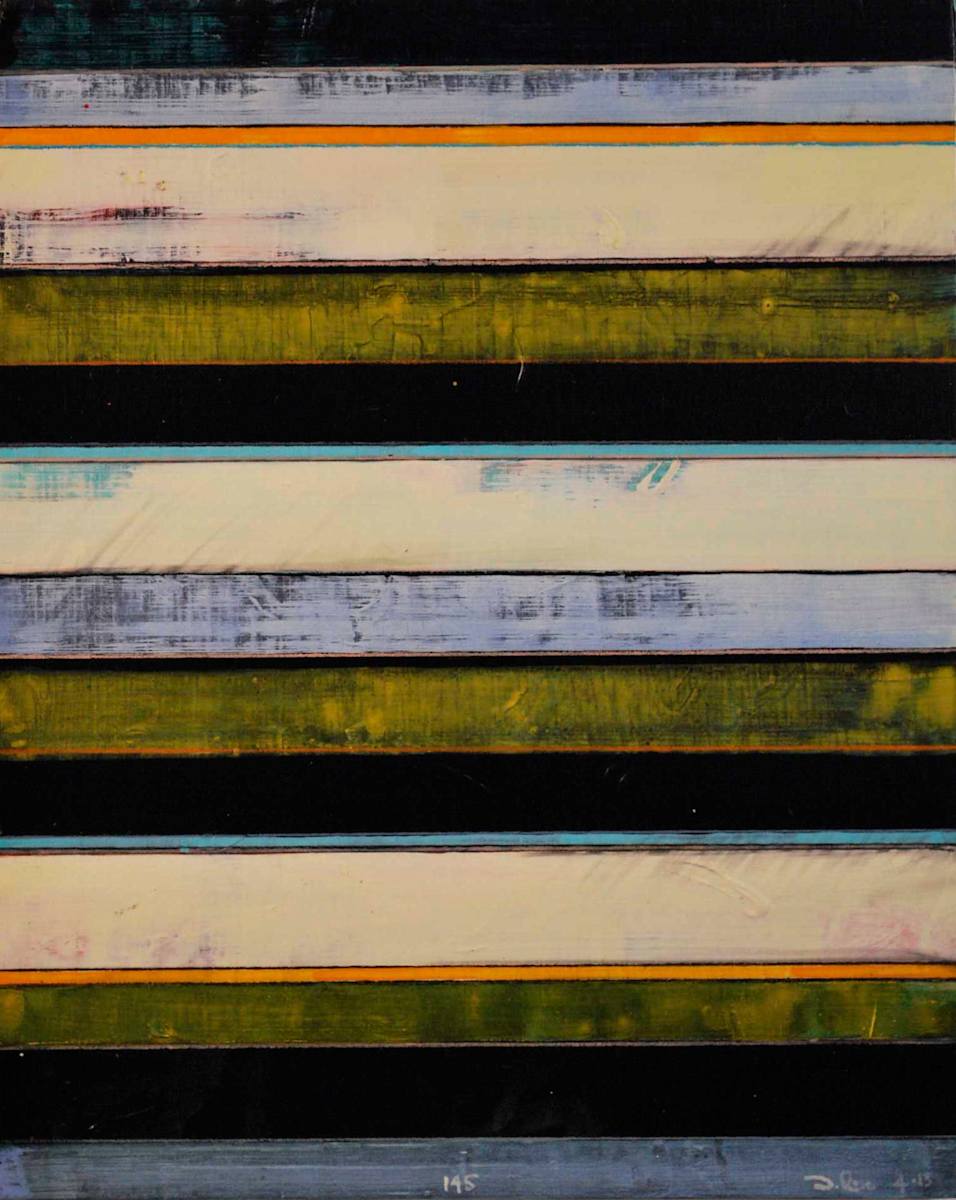 Stripes 145 by David Silva Rose 