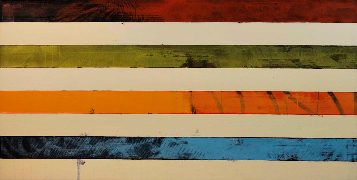 Stripes 155 by David Silva Rose 