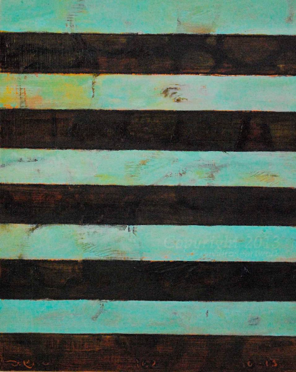Stripes 162 by David Silva Rose 
