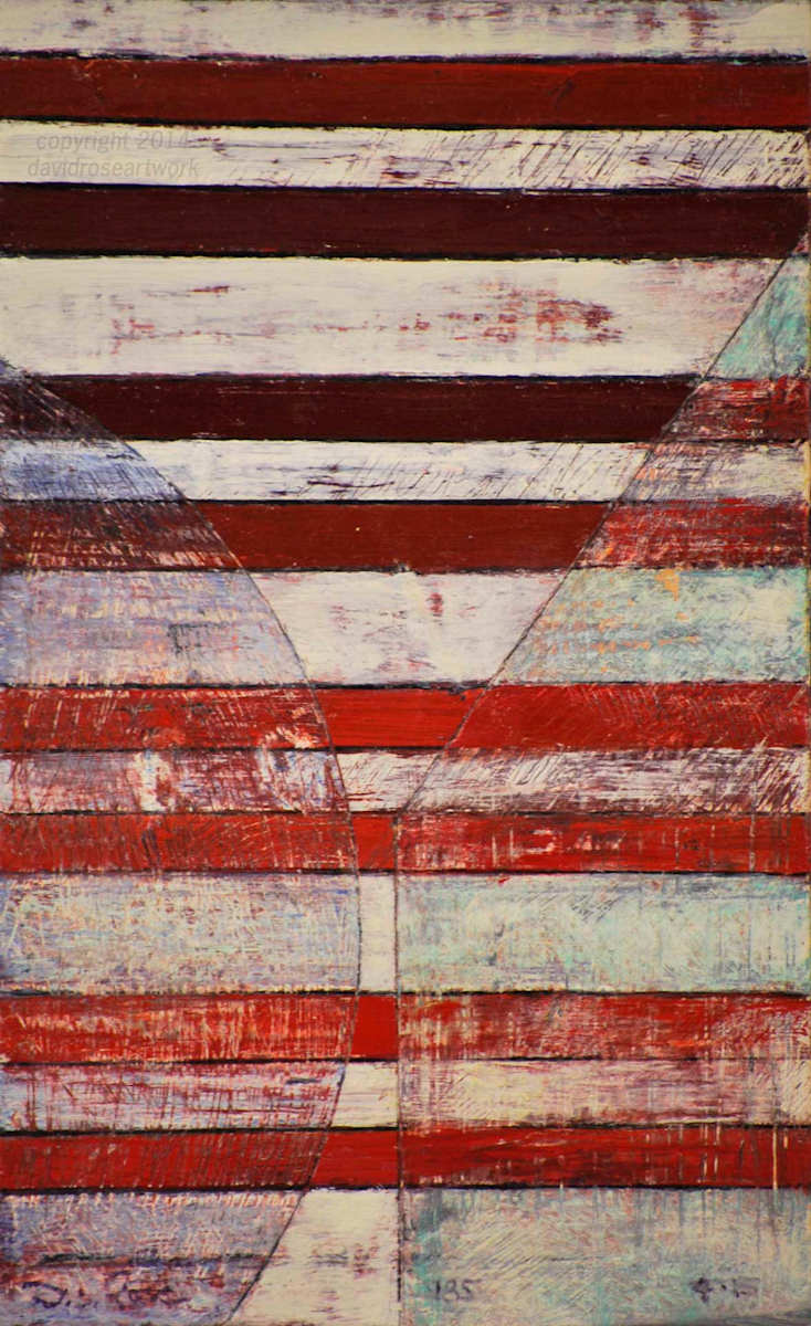 Stripes 185 by David Silva Rose 