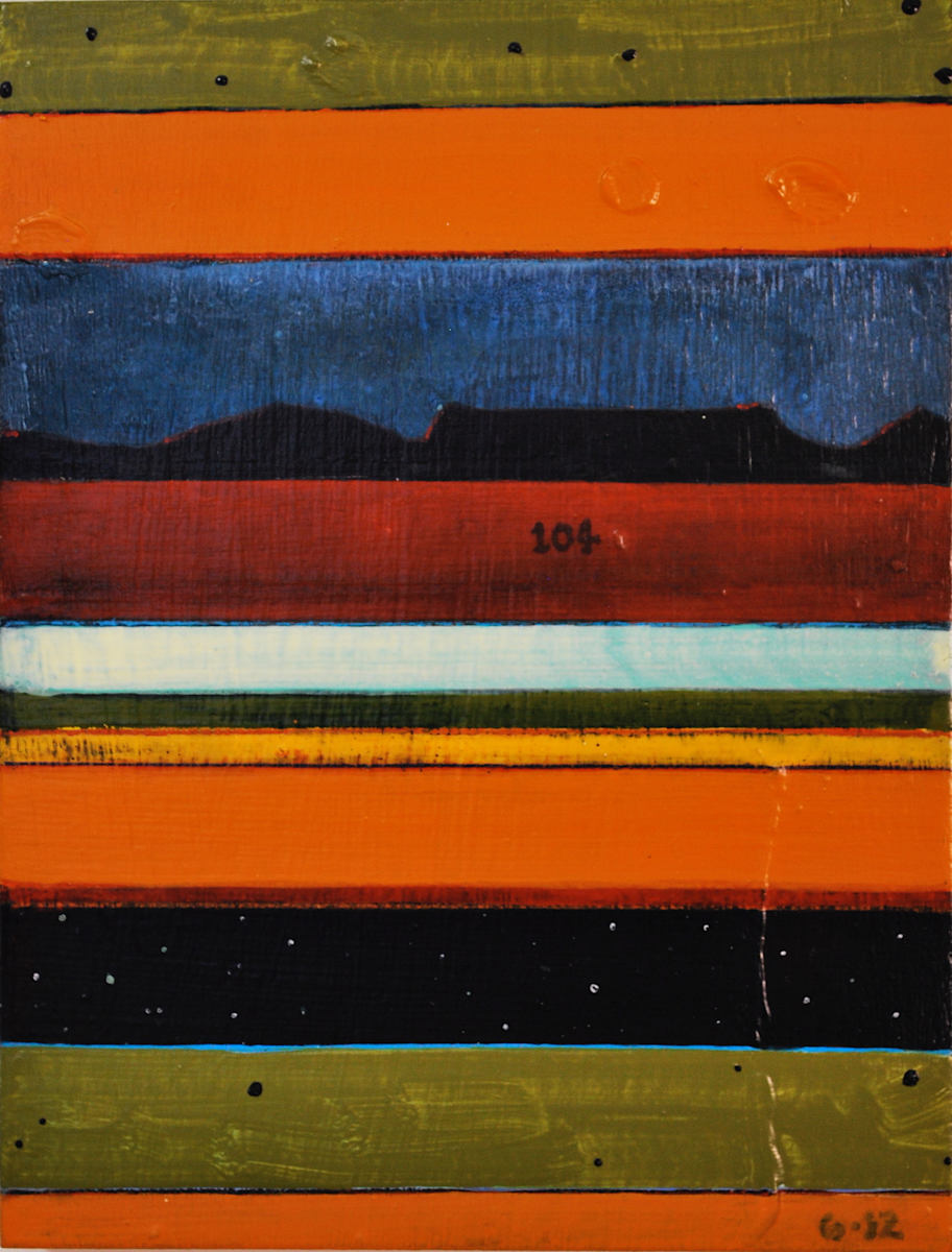 Stripes 104 by David Silva Rose 