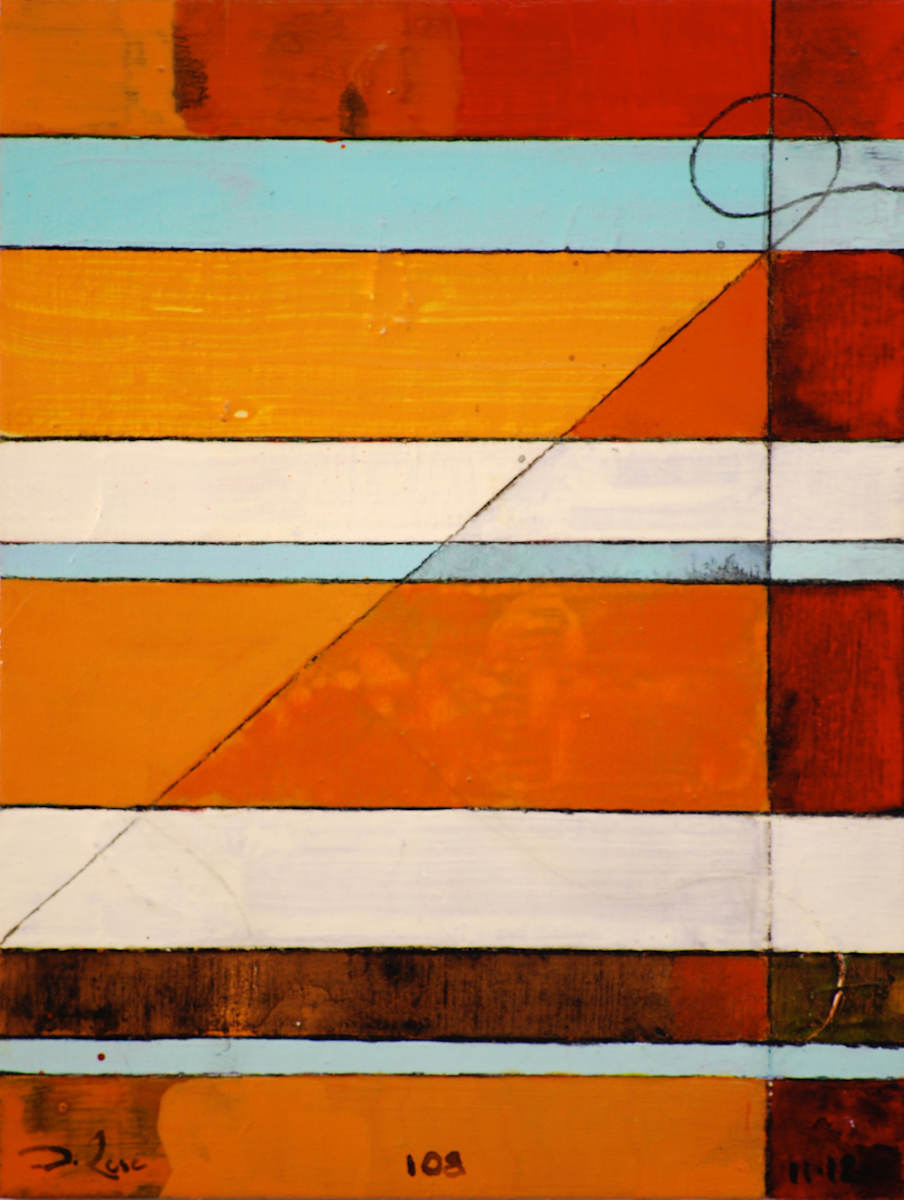 Stripes 108 by David Silva Rose 