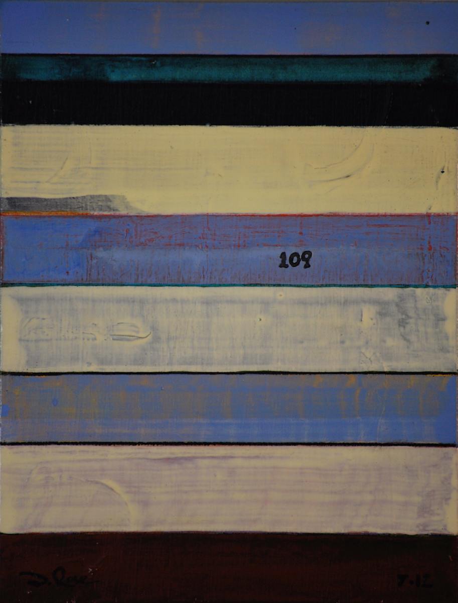 Stripes 109 by David Silva Rose 