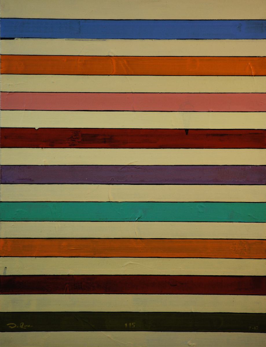 Stripes 115: Carnival by David Silva Rose, Image 1.