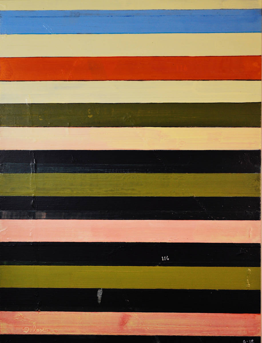 Stripes 116 by David Silva Rose 
