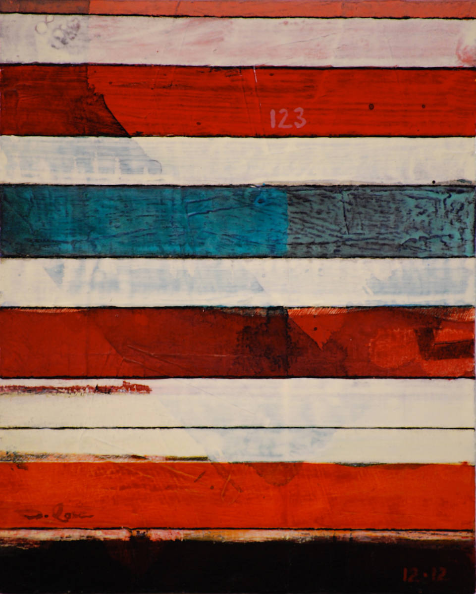 Stripes 123 by David Silva Rose  Image: final piece
