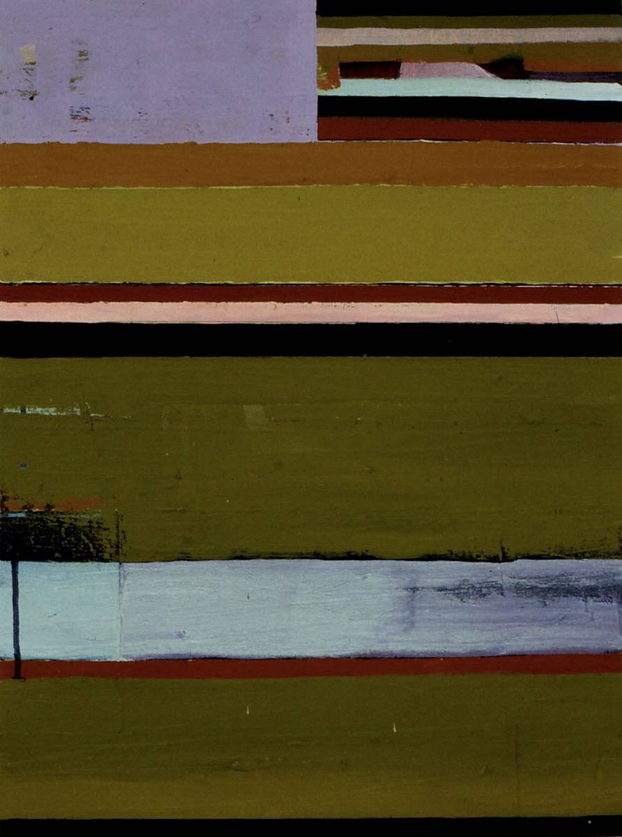 Stripe Study #2 by David Silva Rose 