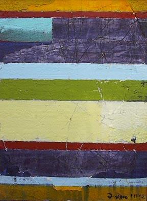 Stripe Study #4 by David Silva Rose 