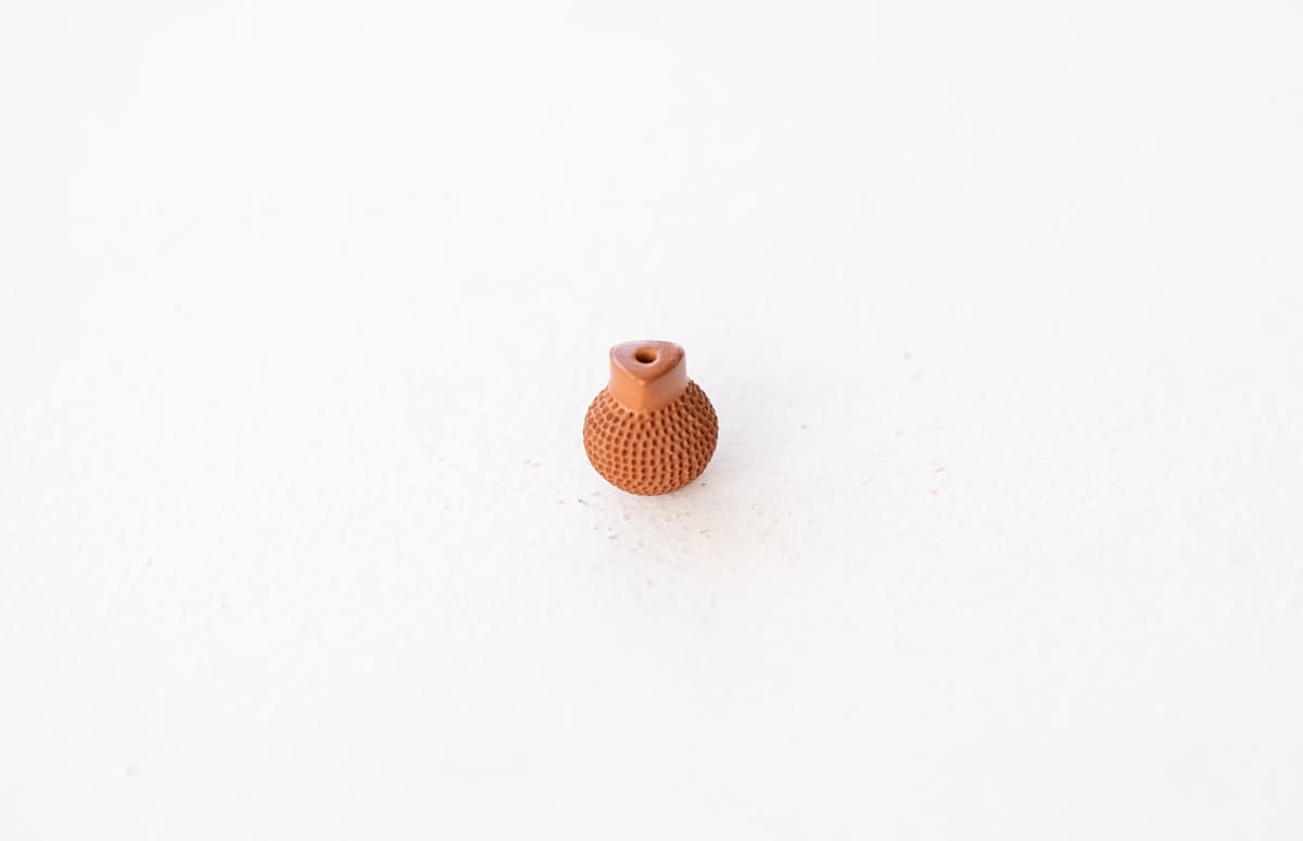 Small Corrugated Pot by Fito Pena, Image 1.