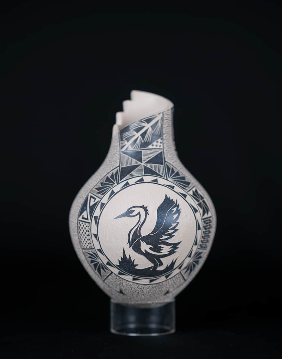 Stork Pot by Juan Ramon Rodriguez, Image 1.