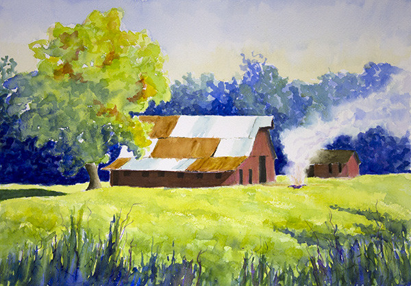 Barn Roof 'Quilt' by Robin Edmundson 