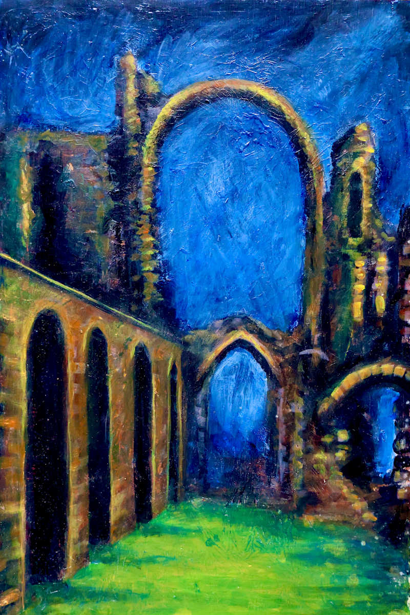 Lindisfarne Priory by Gemma Kennedy 