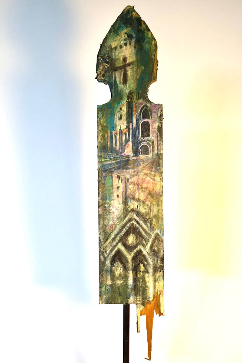 Priory Paling 1 by Gemma Kennedy, Image 1.