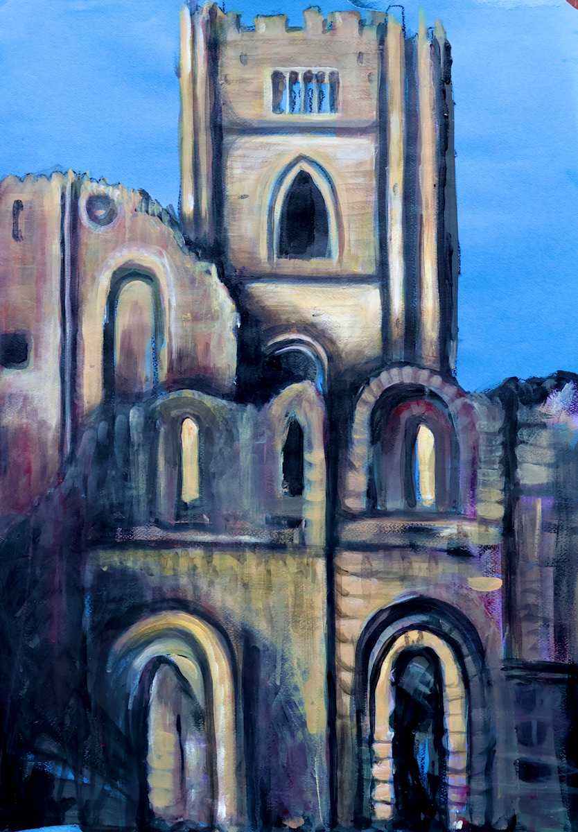 Fountains Abbey 2 by Gemma Kennedy 
