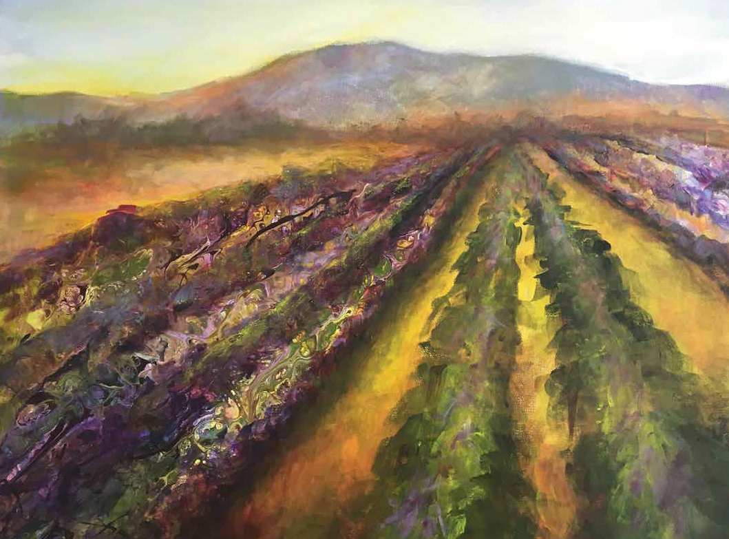 Lavender Wine by Gini Crepps 
