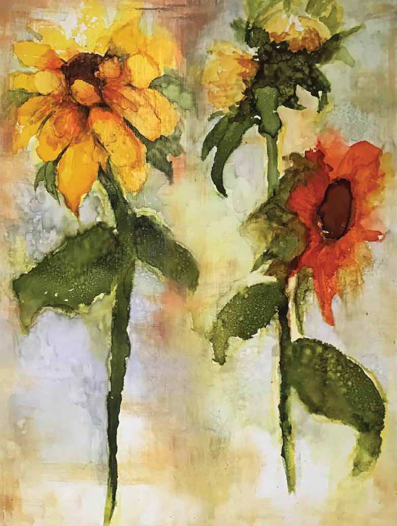 Sunflowers by Gini Crepps 