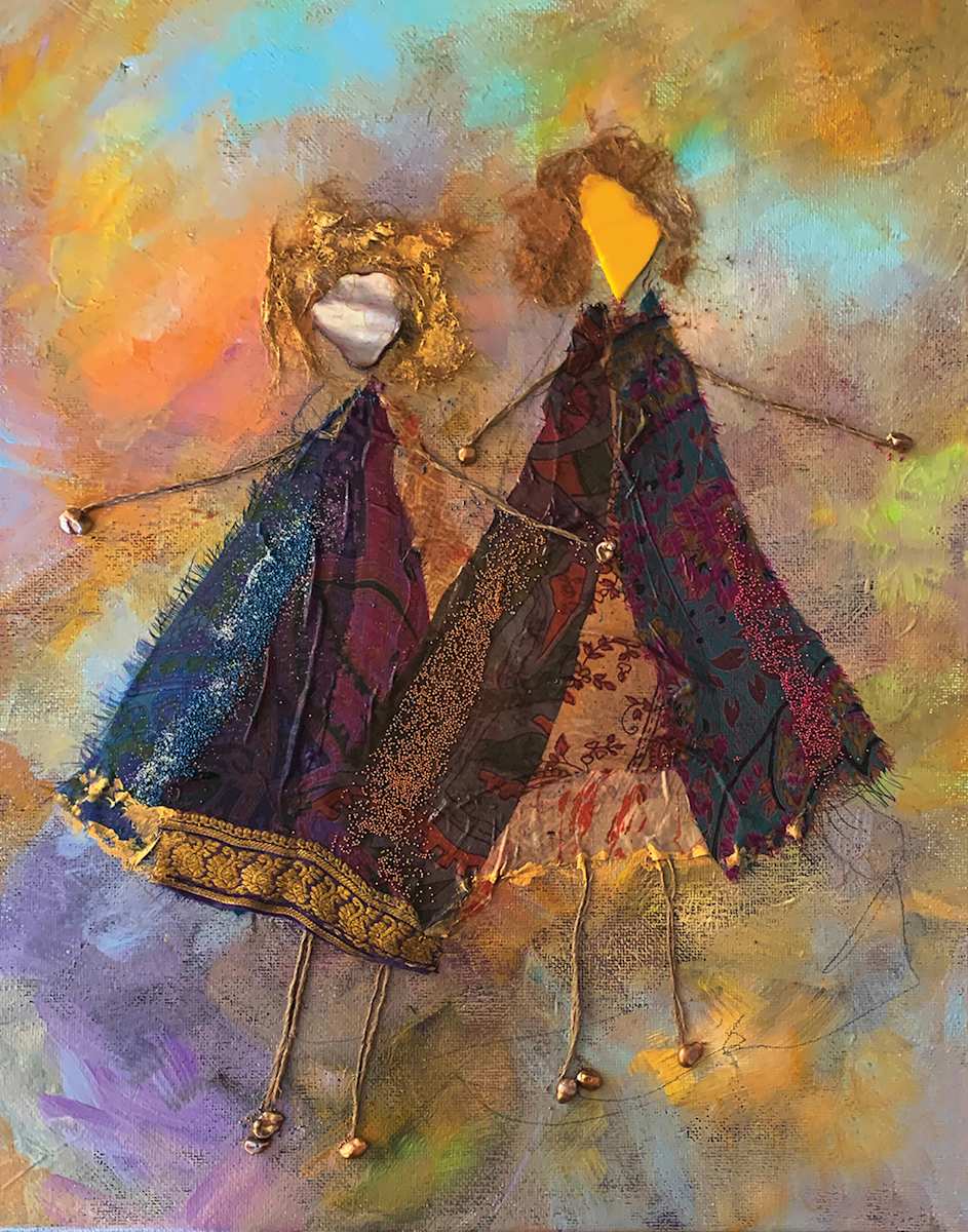 Two Sisters by Gini Crepps 