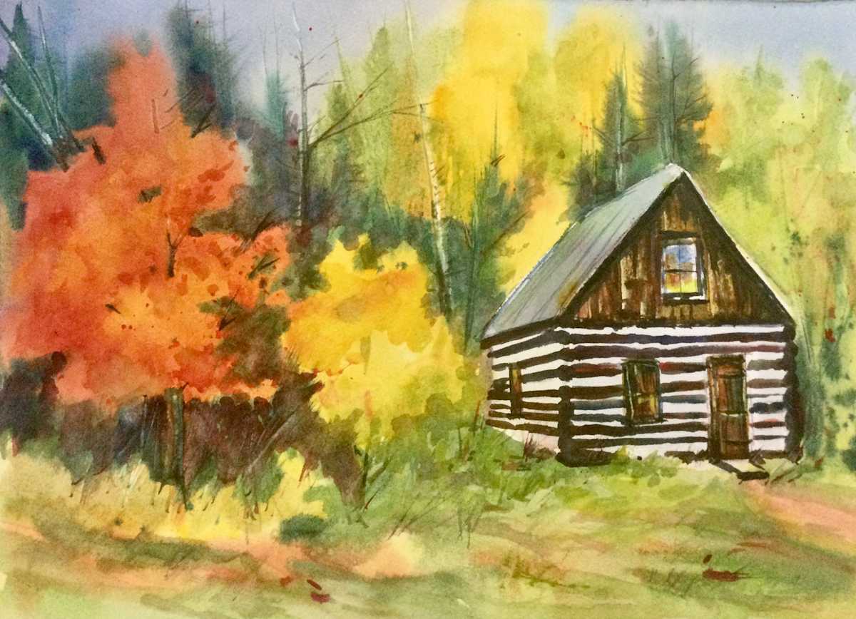 The Adams Cabin by Robin Knox 